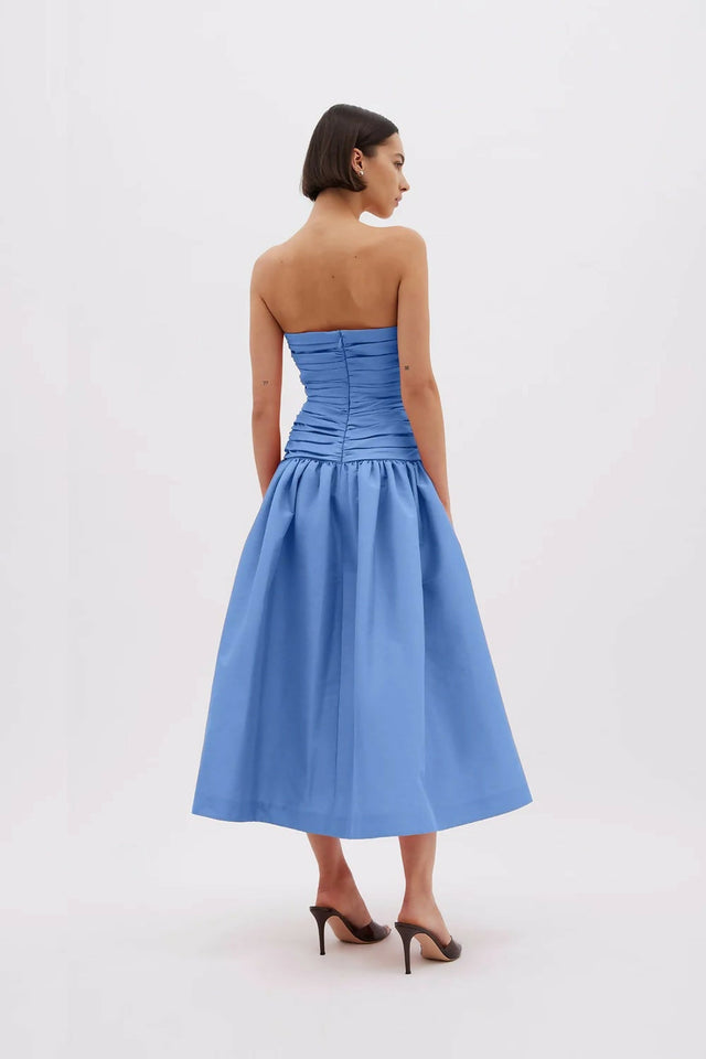 Rachel Gilbert Banks Dress in Cornflower Blue Size AU 10 - 10 / Blue - Dresses