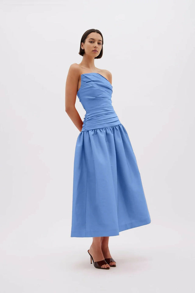 Rachel Gilbert Banks Dress in Cornflower Blue Size AU 10 - 10 / Blue - Dresses