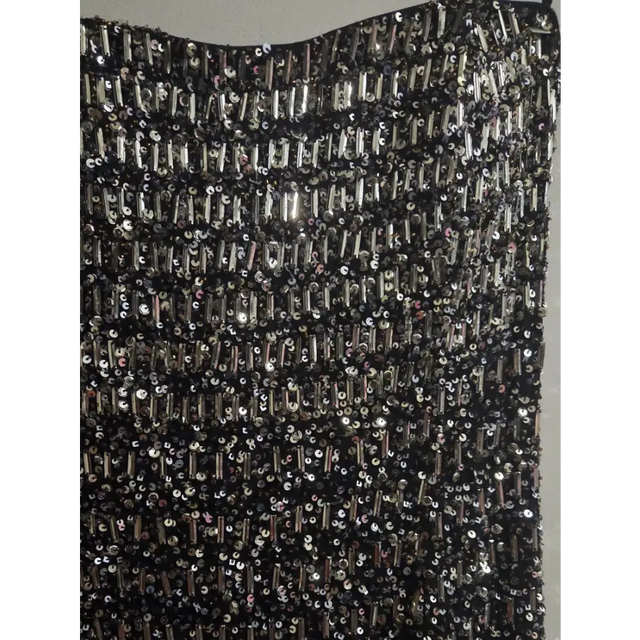 Rachel Gilbert Beaded Tulle Gown Black Gold 2/AU10 - Black/Gold / 10