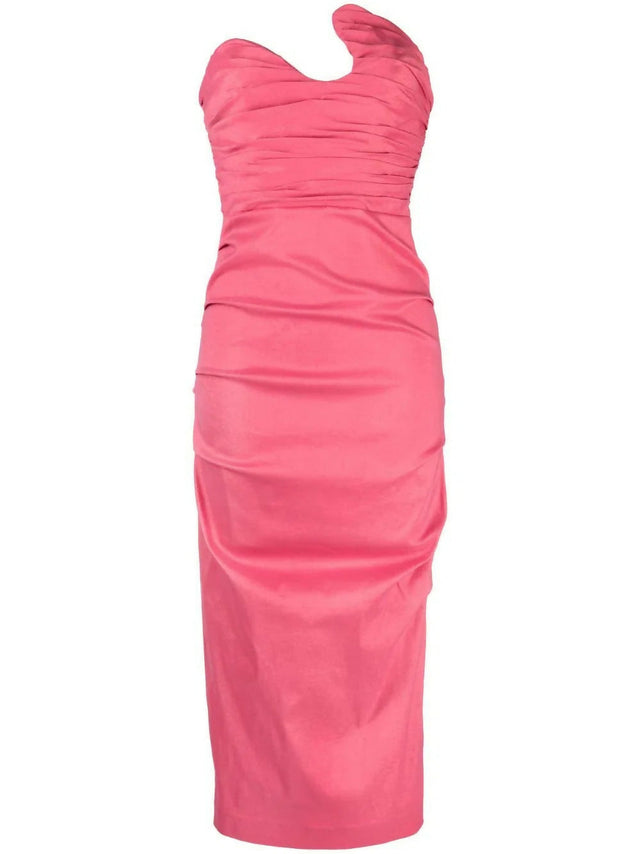 Rachel Gilbert Cheri Dress In Pink Size 8 10 - Dresses