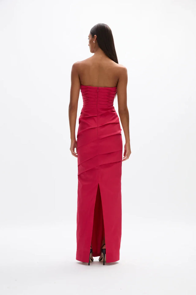 Rachel Gilbert Cheri Gown in Watermelon Size 10,12 - Dresses