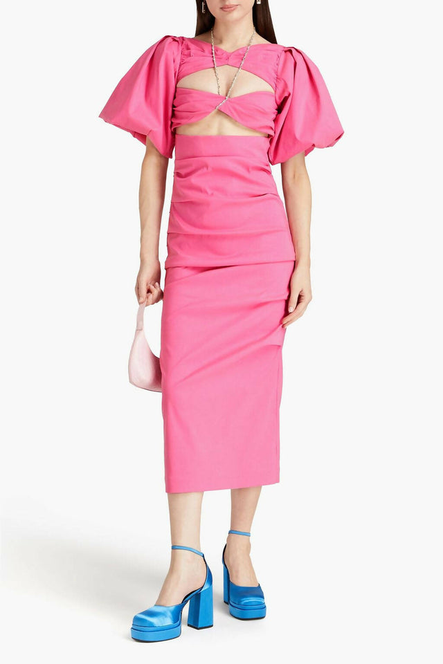 Rachel Gilbert Dahli Dress Pink Size 3/AU12 - 12 / Pink - Dresses