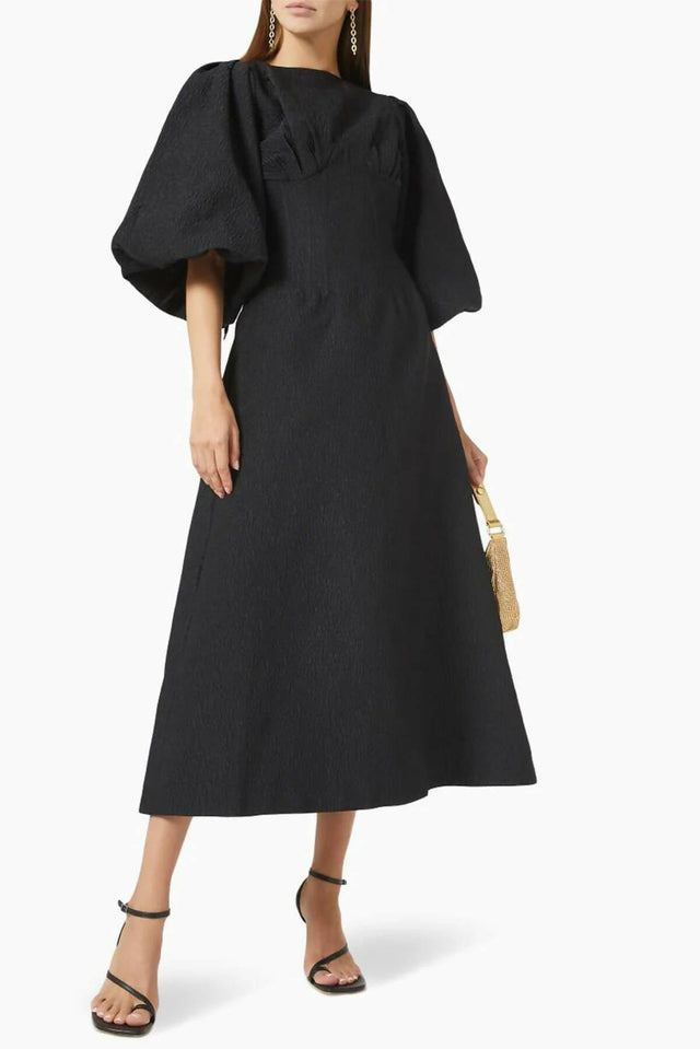 Rachel Gilbert Emiko Dress Black Size M / AU 10 - 10 / Black - Dresses