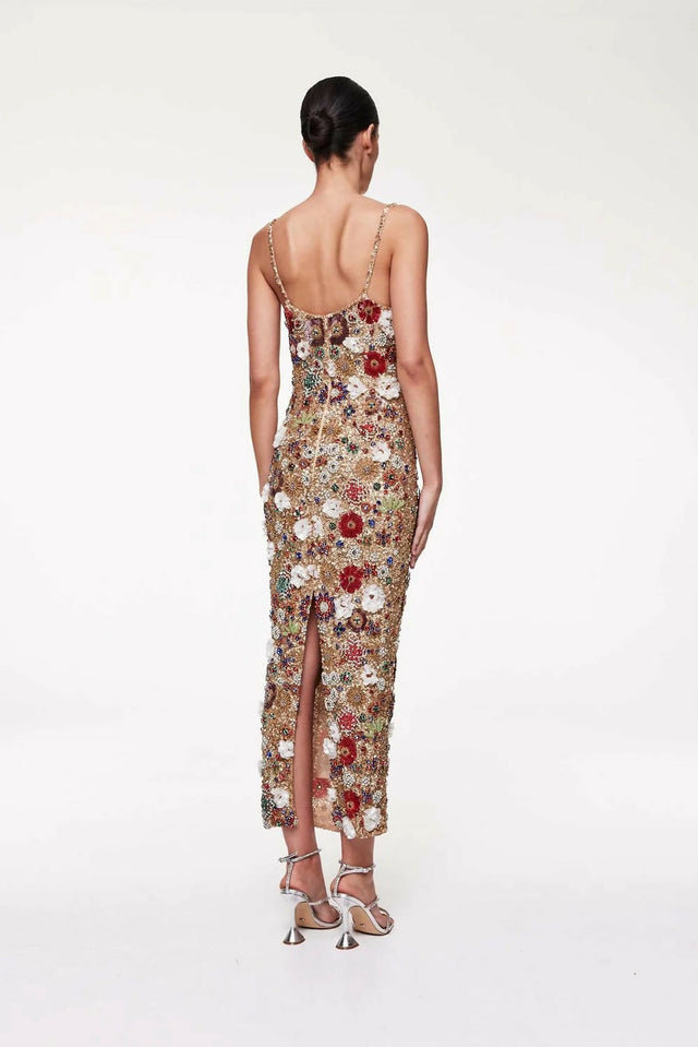 Rachel Gilbert Francesca Gown Size 8 - 8 / Multi - Dresses