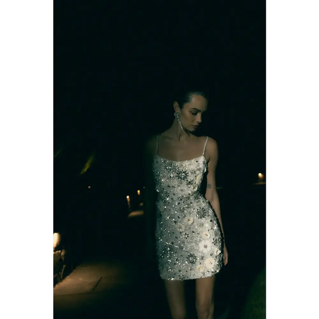 Rachel Gilbert Francesca Mini Dress Ivory Size - Dresses