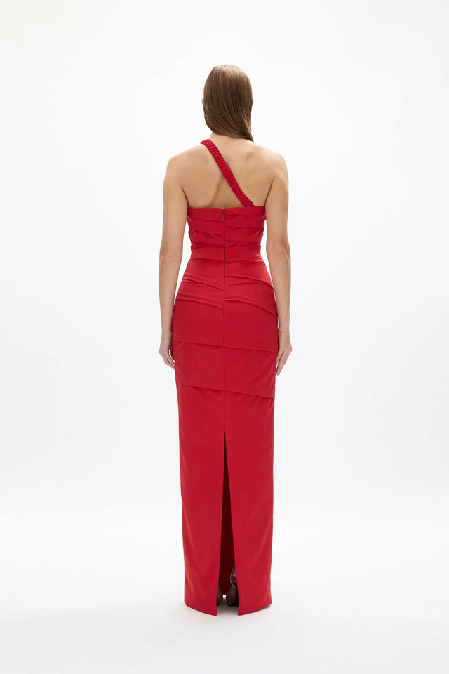 Rachel Gilbert Freda Gown - 10 / Red - Dresses