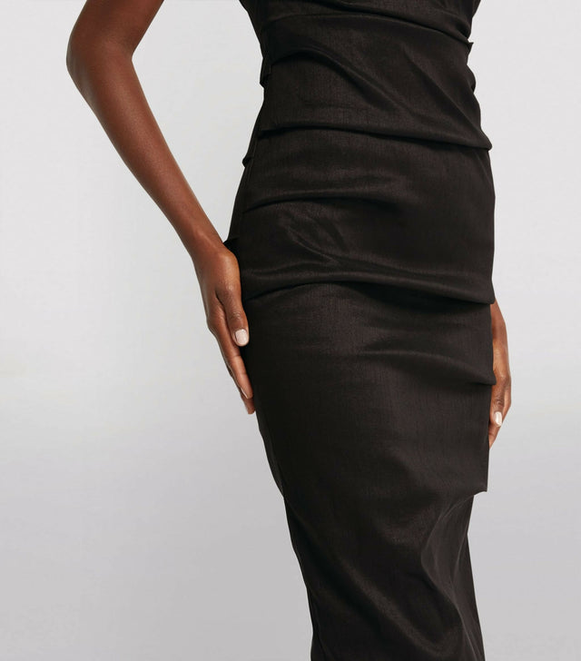 Rachel Gilbert Frey Gown in Black Size 6 - 6 / Black - Dresses