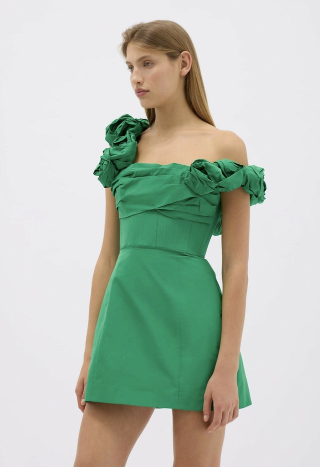 Rachel Gilbert Henley Mini Green 1/AU8 - 8 / Green - Dress