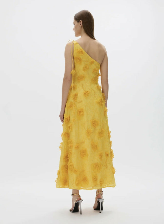 Rachel Gilbert Ianthe Dress Yellow - Yellow / 8 - Dresses