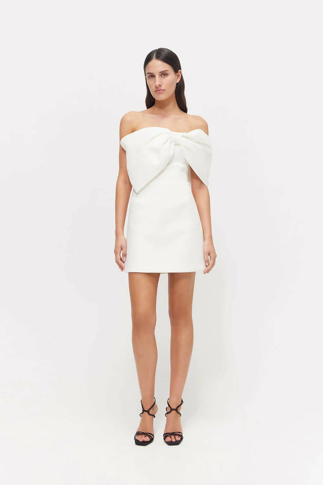 Rachel Gilbert Kace Mini Dress - 6 / White - Dresses
