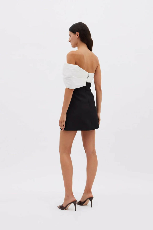 Rachel Gilbert Kace Mini Dress Black/White Size 3/AU 12 - 12 / Multi - Dresses