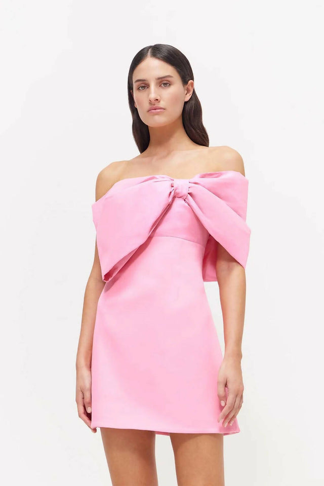 Rachel Gilbert Kace Mini - Pink Dress - 8 / Pink - Dresses