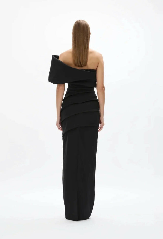 Rachel Gilbert Kat Gown - 12 / Black - Dresses
