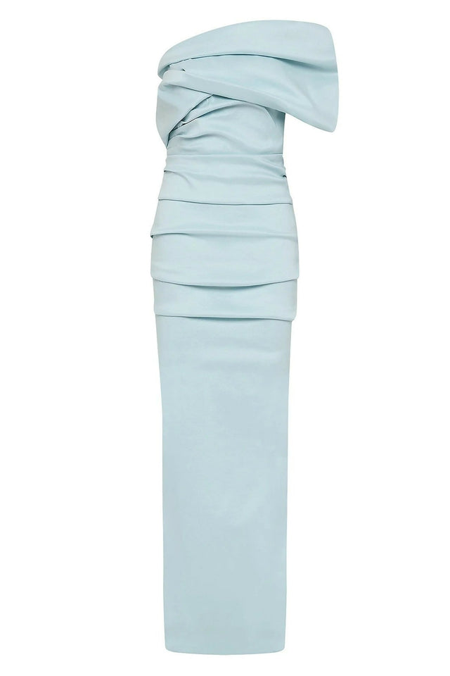 Rachel Gilbert Kat Gown - 8 / Blue - Dresses