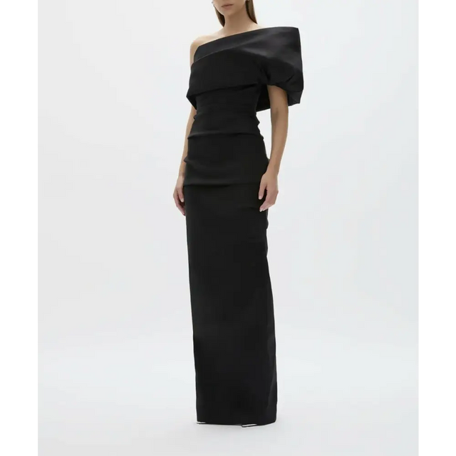 Rachel Gilbert Kat Gown Black - 14 / Black - Dresses