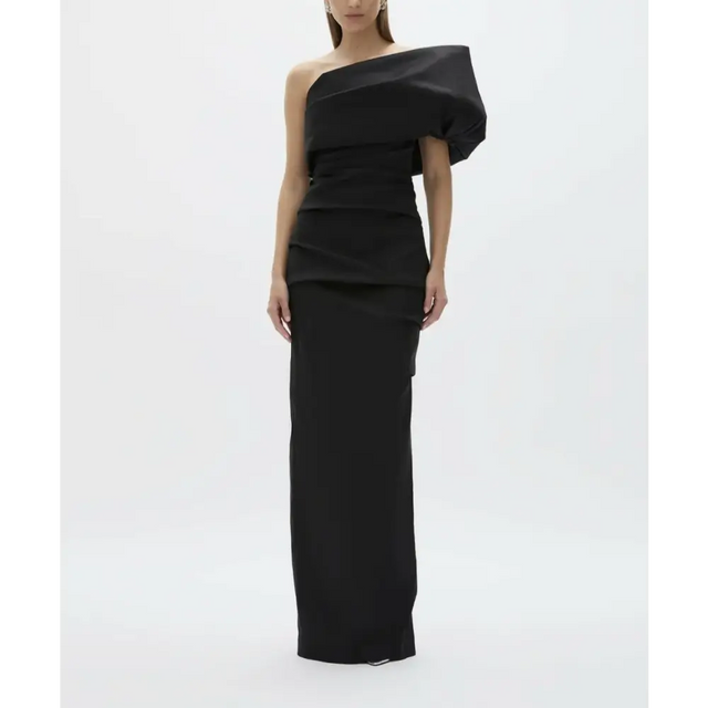 Rachel Gilbert Kat Gown Black - 14 / Black - Dresses