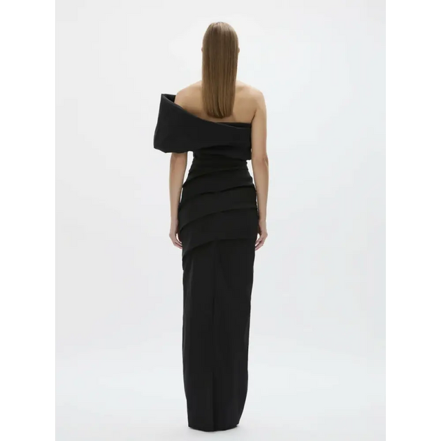 Rachel Gilbert Kat Gown Black - 14 / Black - Dresses