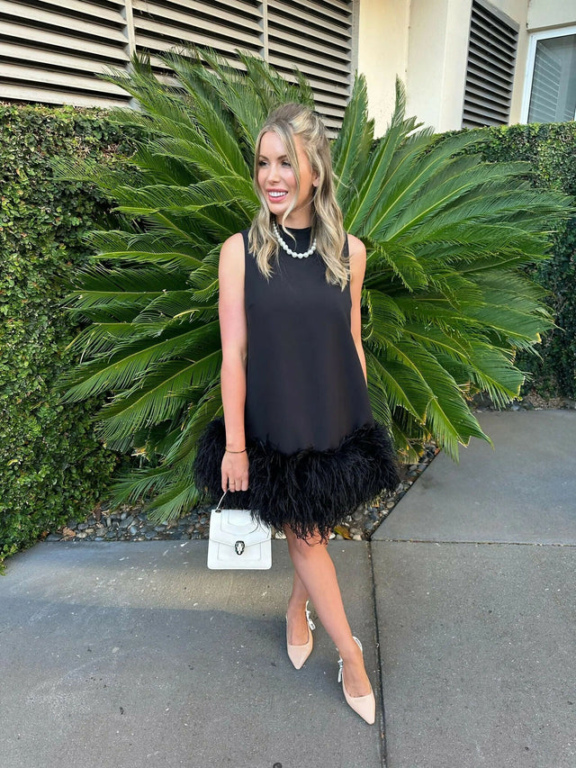 Rachel Gilbert Linc Mini Dress Black - Dresses