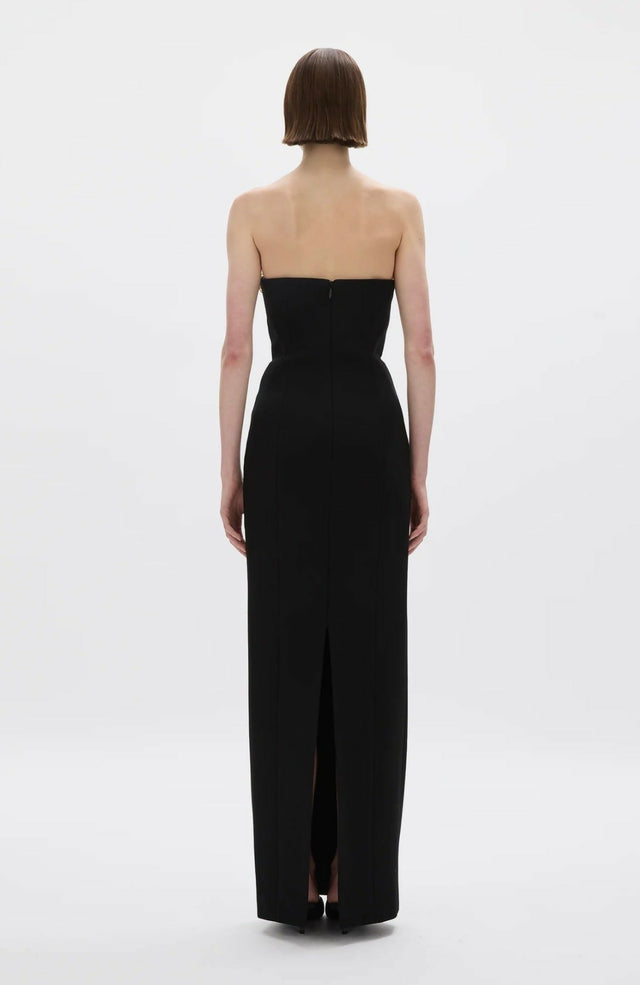Rachel Gilbert Lucca Gown - 12 / Black - Dresses