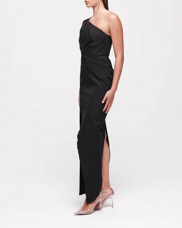 Rachel Gilbert Luna Gown In Black Size 3 / AU 12 - 12 / Black - Dresses