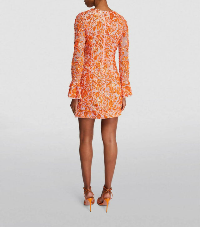Rachel Gilbert Lupita Mini Dress - 14 / Multi - Dresses