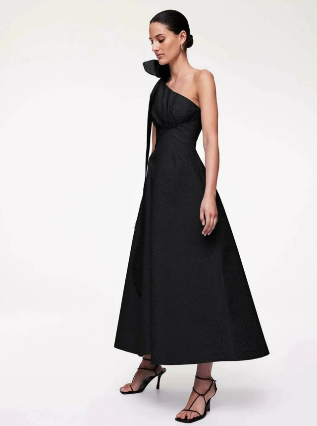 Rachel Gilbert Malea Dress Size 8 - 8 / Black - Dresses