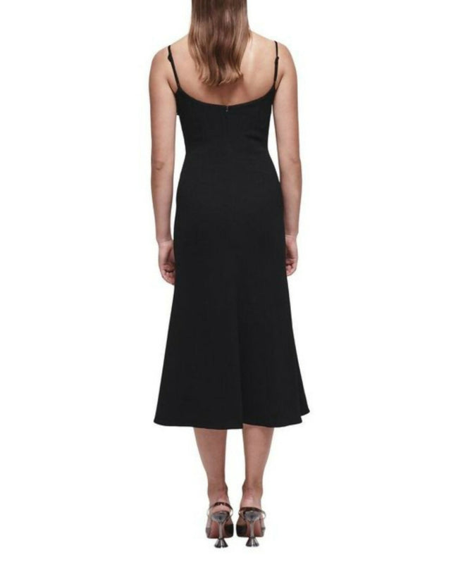Rachel Gilbert Margot Midi Dress Black - Dresses