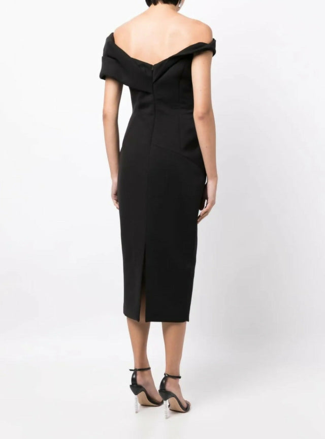 Rachel Gilbert Matteo Dress - 18 / Black - Dresses