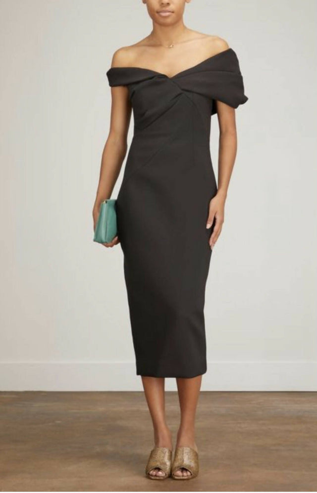 Rachel Gilbert - Rachel Gilbert Matteo Dress in Black Size 10