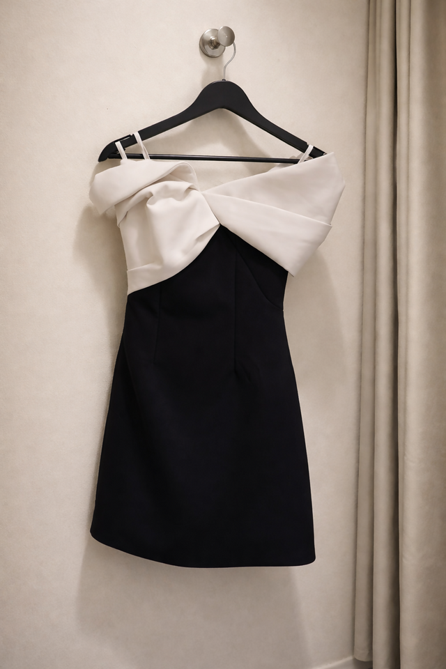 Rachel Gilbert Matteo Mini Black/White 0/AU6 - 6 / Black/white - Dress