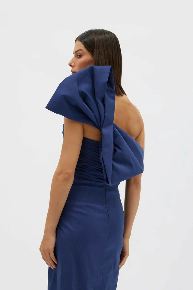 Rachel Gilbert Olive Dress In Navy Size 12 - 12 / Navy - Dresses