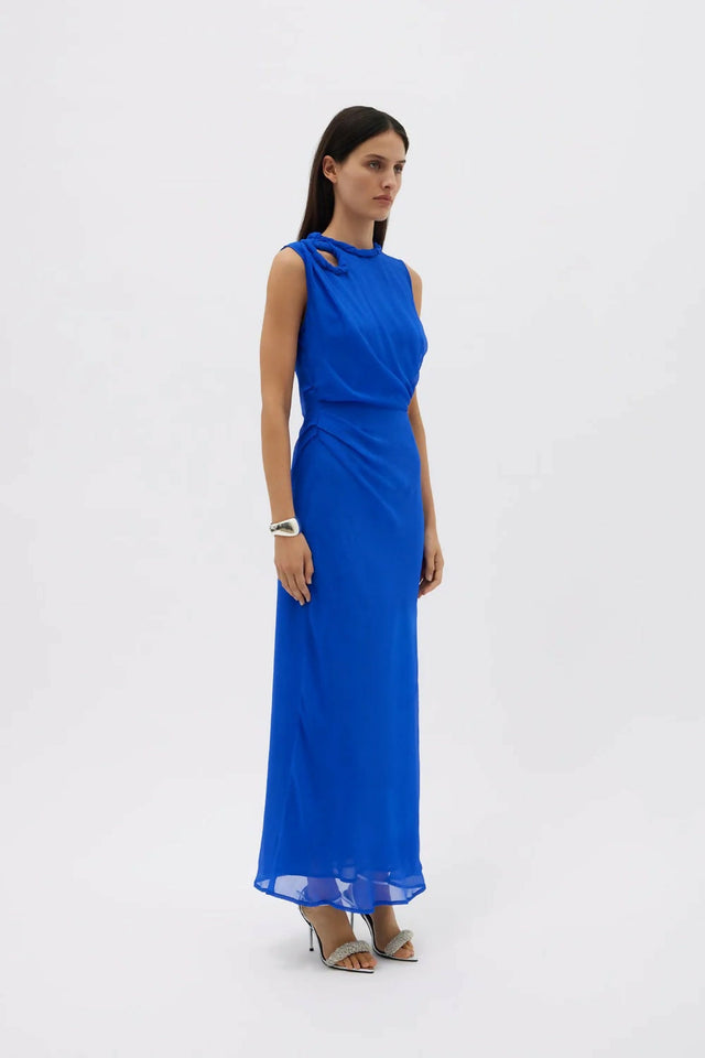 Rachel Gilbert Quinn Dress in Electric Size 12 - 12 / Blue - Dresses