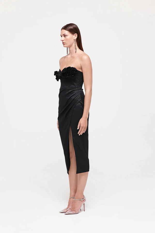 Rachel Gilbert Romy Dress - 6 / Black - Dresses