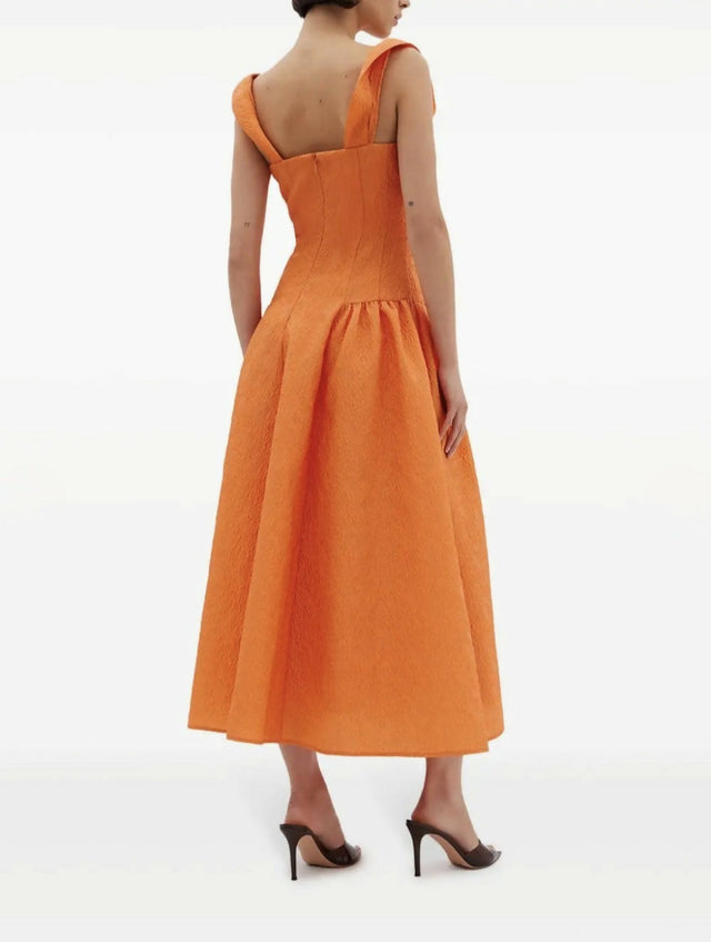 Rachel Gilbert Sana Dress Ember 2/AU10 - 10 / Orange - Dresses