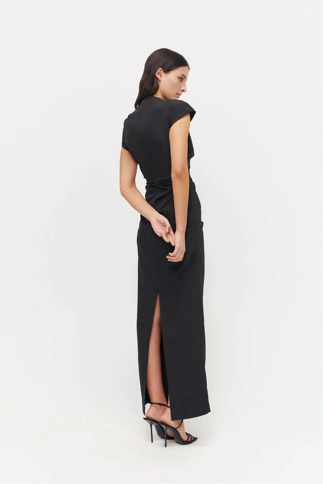 Rachel Gilbert Willa Gown in Black - 14 / Black - Dresses