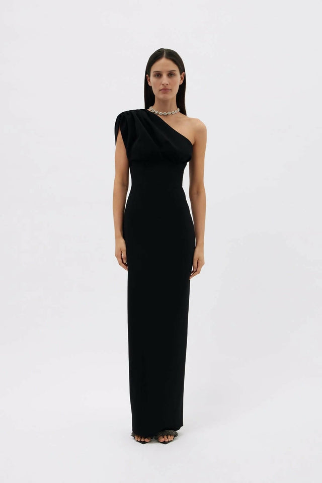 Rachel Gilbert Winnie Gown In Black Size 14 - 14 / Black - Dresses