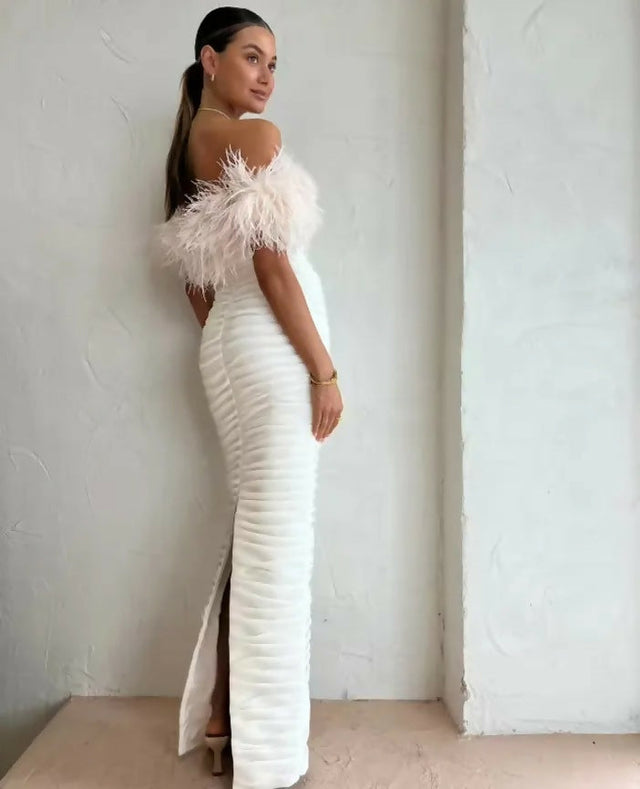 Rachel Gilbert Zion Dress in Ivory Size 8 - 8 / White - Dresses
