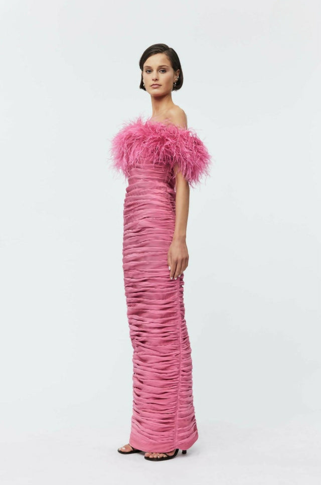 Rachel Gilbert Zion Gown Pink Size 4/AU14 - 14 / Pink - Dresses