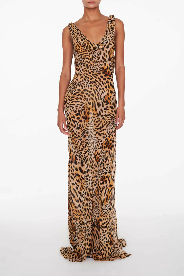 Rat and Boa Laviza Midi Dress - 6 / Print - Dresses