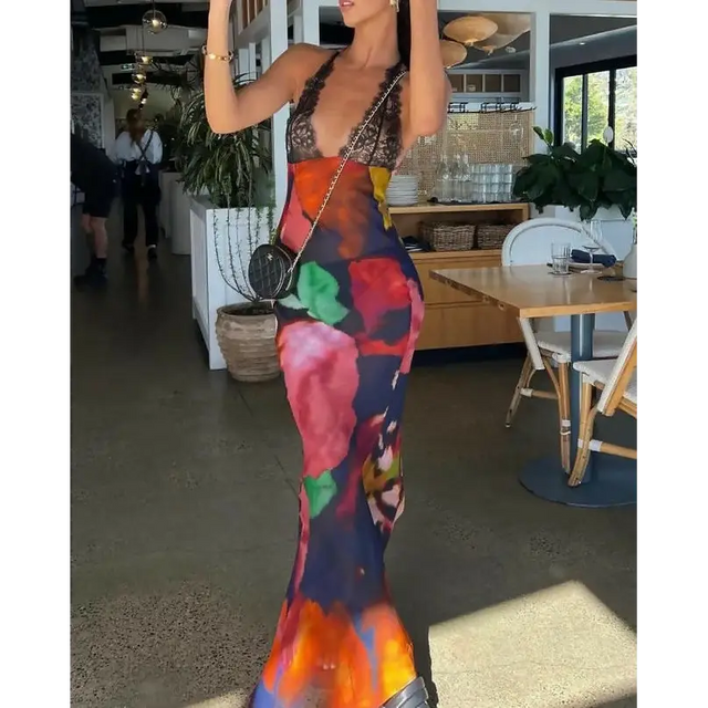 Rat and Boa Paola Floral Slip Dress - 6 / Floral - Dresses