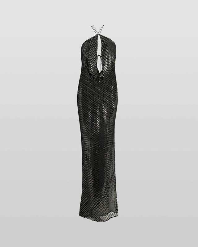 Rat and Boa Solar Maxi Dress - 6 / Black - Dresses