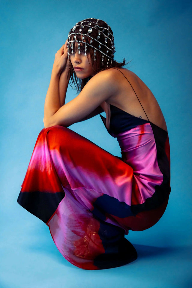 Rat and Boa Solaris Maxi Dress - 8 / Multi - Dresses