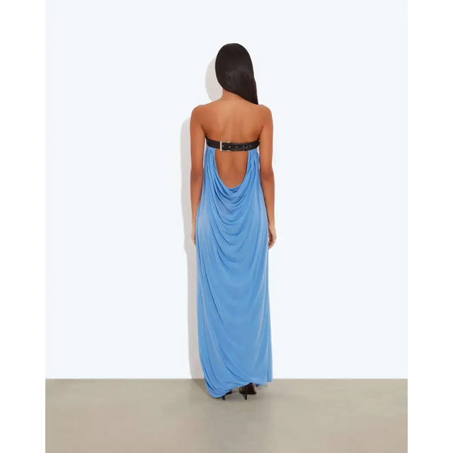 Rat & Boa Antonie Dress Blue Size S/M - Dresses