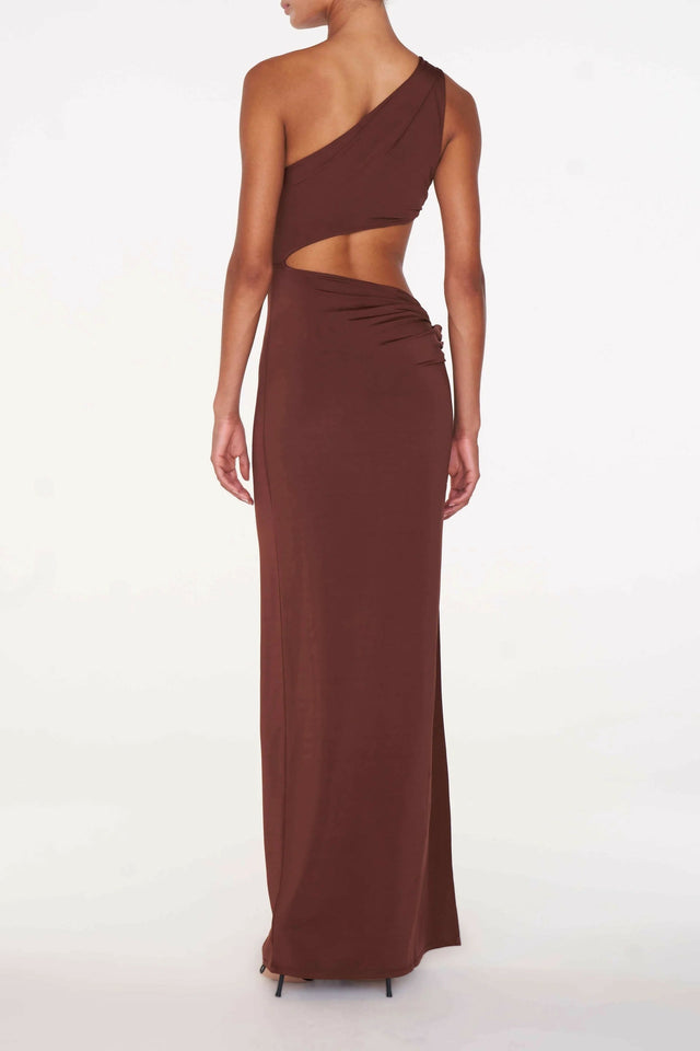 Rat & Boa Isamaya Dress - Brown / 8 - Dresses