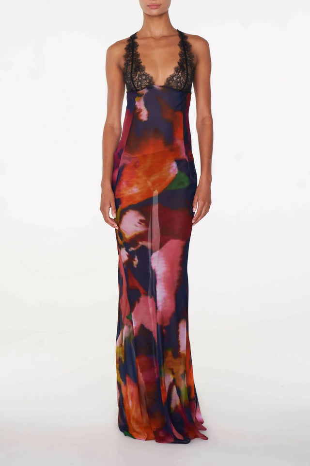 Rat & Boa Paola Floral Slip Maxi Dress - Dresses