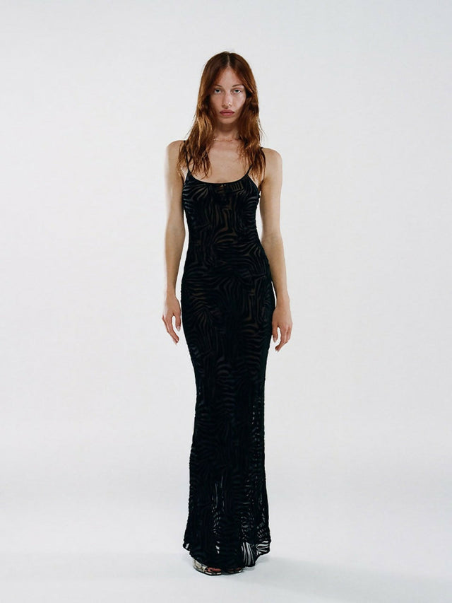 Realisation Par Amber Zebra Dress - 4 / Print - Dresses