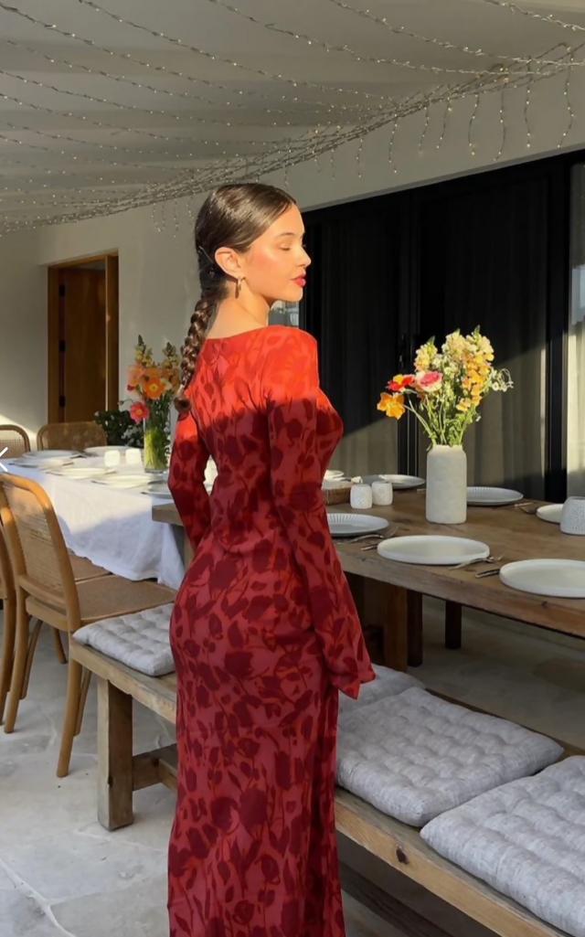 Realisation Par Gia Dress Havana Size 10 - 10 / Red - Dresses