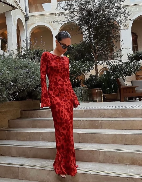 Realisation Par Gia Dress Havana Size 10 - 10 / Red - Dresses