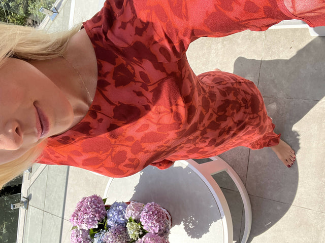 Realisation Par Gia Long Sleeve Maxi Dress - Dresses