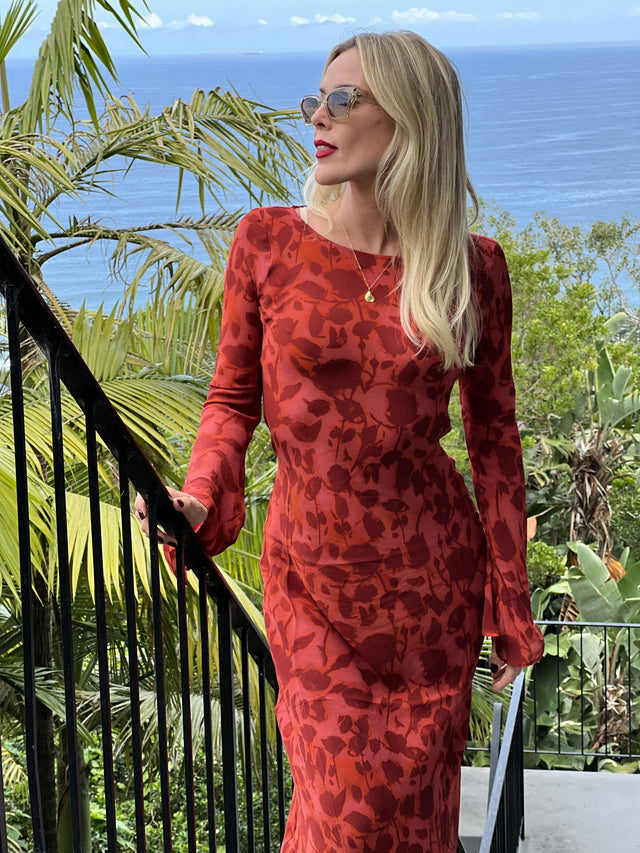 Realisation Par Gia Long Sleeve Maxi Dress - Dresses